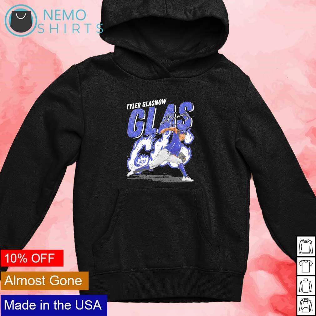 Glas Gas Tyler Glasnow Los Angeles Dodgers signature - Adult & Kids T-Shirts, Sweatshirts & Hoodies product image 4