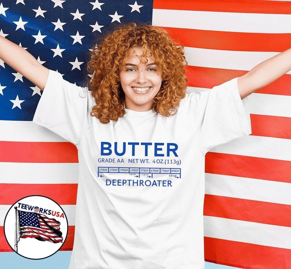 Butter Deepthroater - Adult & Kids T-Shirts, Sweatshirts & Hoodies apparel design preview 7