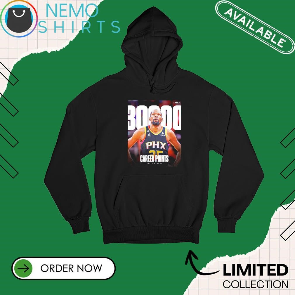 Phoenix Suns Kevin Durant 3000 career points - Adult & Kids T-Shirts, Sweatshirts & Hoodies apparel design preview 2