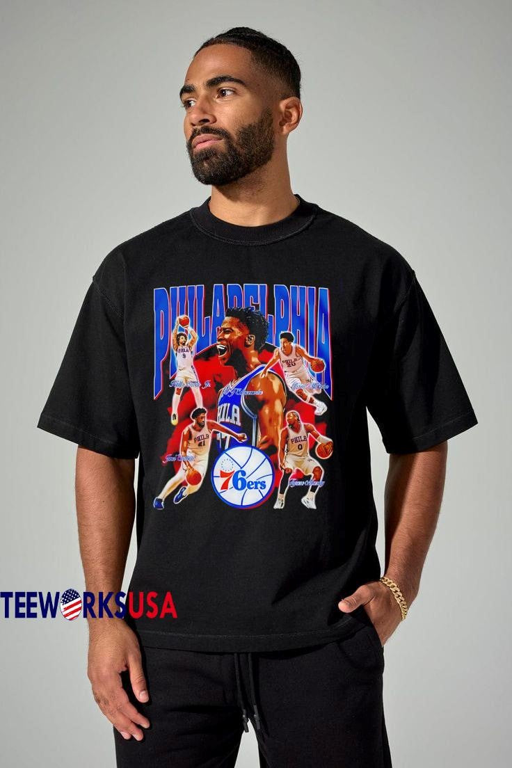 Original Philadelphia 76ers Ring The Bell 2025-2026 - Adult & Kids T-Shirts, Sweatshirts & Hoodies apparel design preview 1