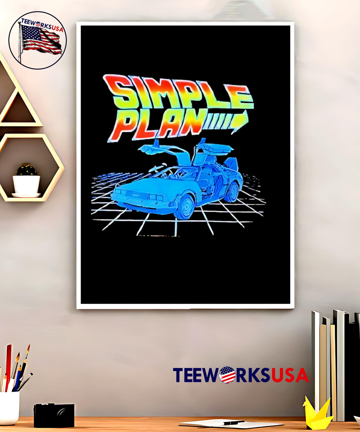 Simple plan 2025 Japan tour exclusive limited edition - Adult & Kids T-Shirts, Sweatshirts & Hoodies apparel design preview 5