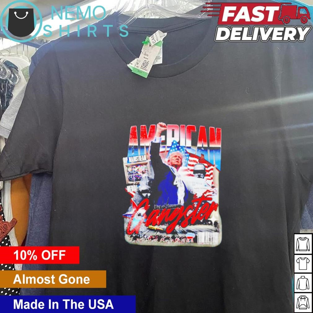 Legends never die Trump American gangster - Adult & Kids T-Shirts, Sweatshirts & Hoodies apparel design preview 5