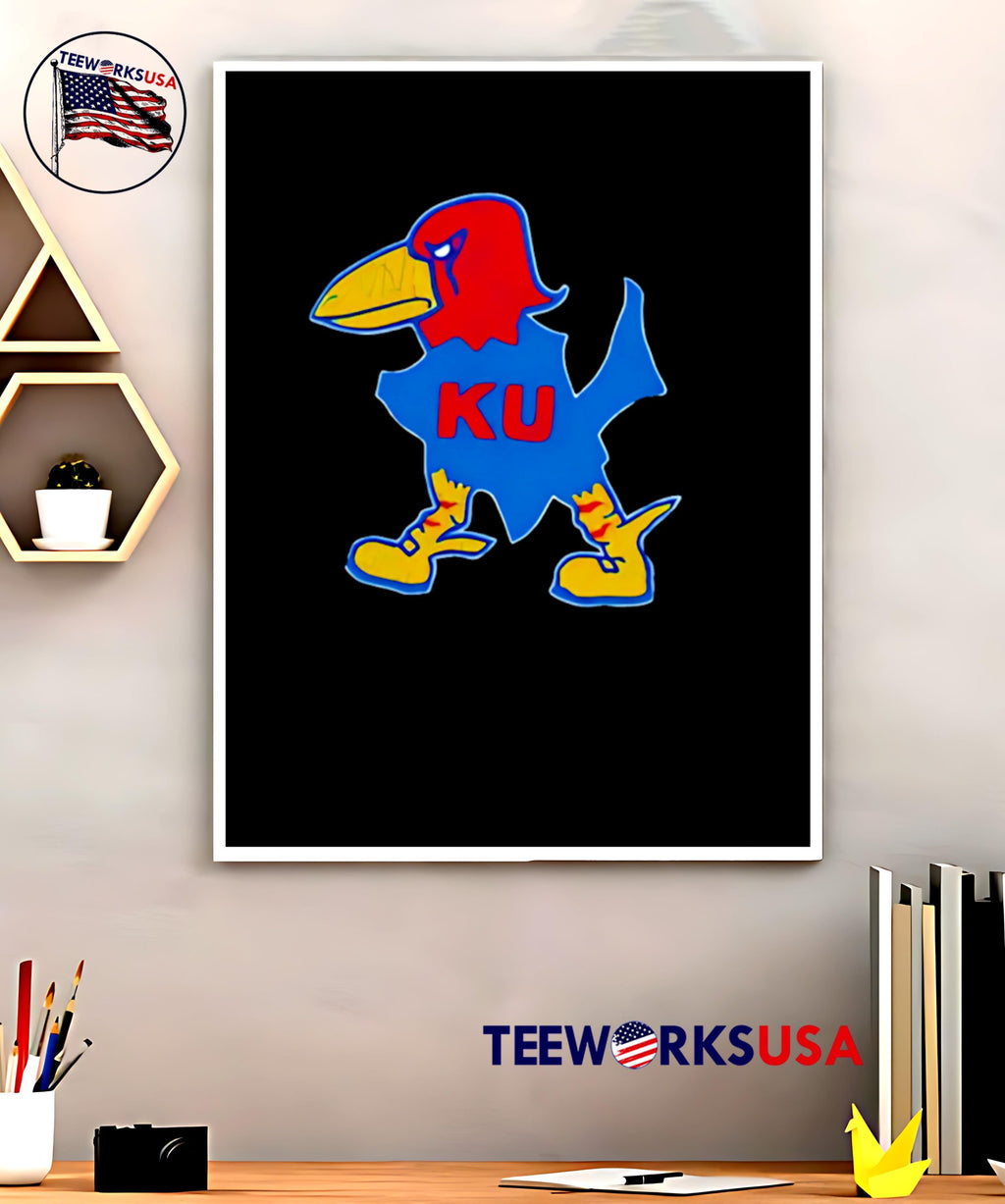 1929 Distressed Jayhawk retro - Adult & Kids T-Shirts, Sweatshirts & Hoodies apparel design preview 5