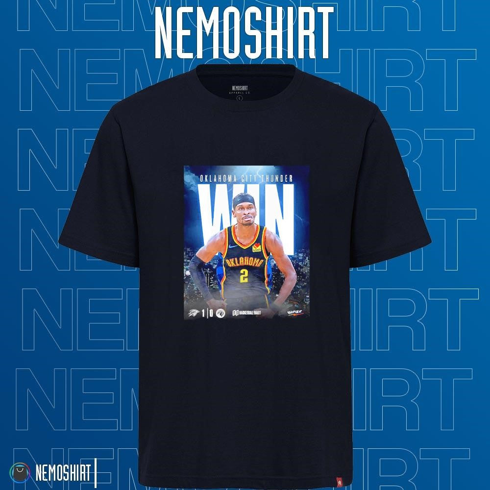 Oklahoma City Thunder Shai Gilgeous-Alexander drops - Adult & Kids T-Shirts, Sweatshirts & Hoodies apparel design preview 1