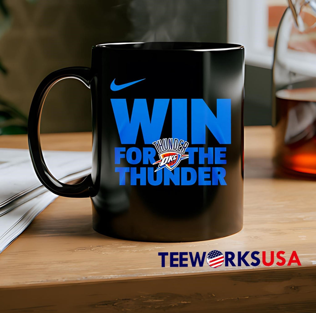 Oklahoma City Thunder Win For The - Adult & Kids T-Shirts, Sweatshirts & Hoodies apparel design preview 2