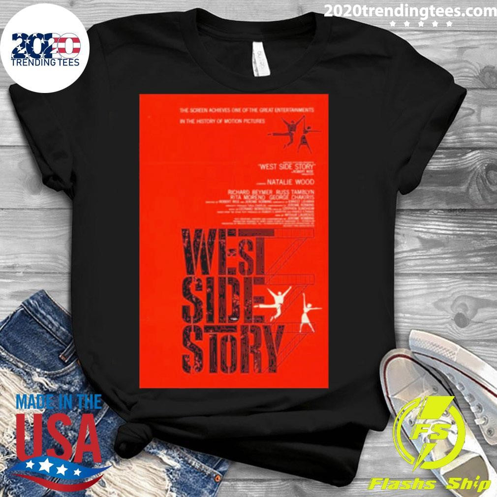 1961 West Side Story Movie - Adult & Kids T-Shirts, Sweatshirts & Hoodies apparel design preview 3