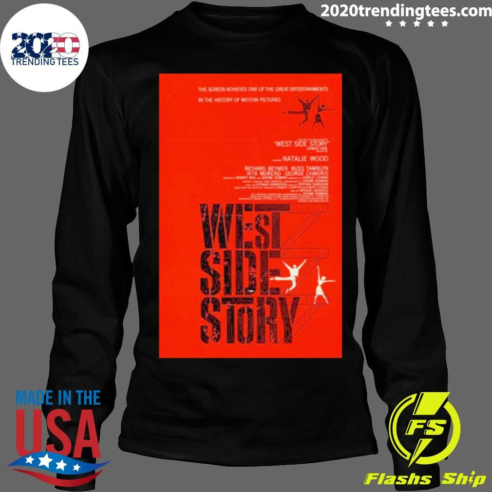 1961 West Side Story Movie - Adult & Kids T-Shirts, Sweatshirts & Hoodies apparel design preview 4