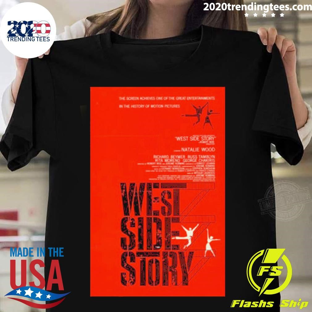 1961 West Side Story Movie - Adult & Kids T-Shirts, Sweatshirts & Hoodies apparel design preview 1