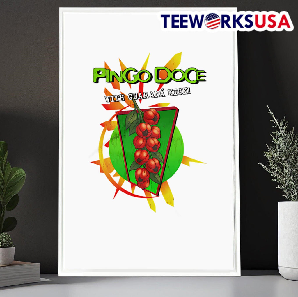 Pingo Doce with Guarana kick - Adult & Kids T-Shirts, Sweatshirts & Hoodies apparel design preview 6