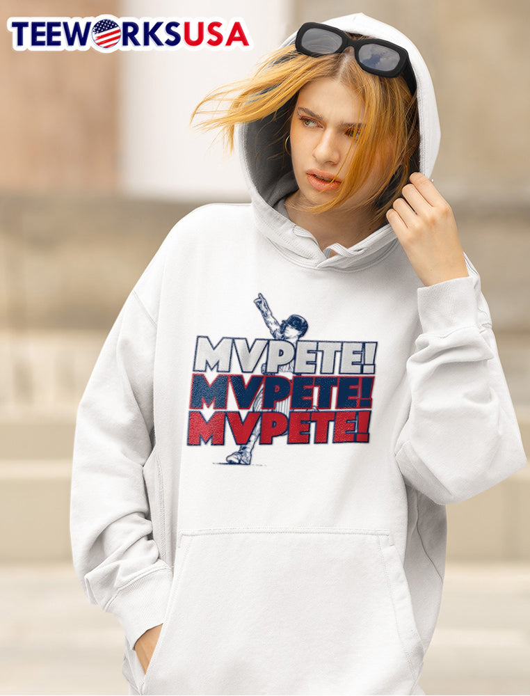 Mvpete Line Art Baseball Player Pointing Up - Adult & Kids T-Shirts, Sweatshirts & Hoodies apparel design preview 5