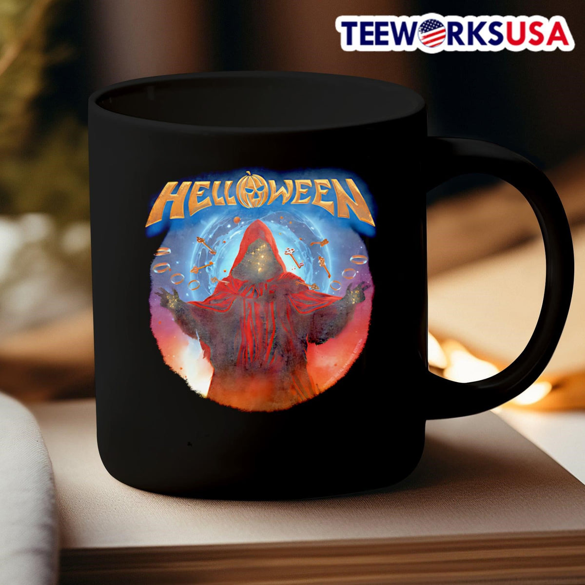 Metal Hammer Helloween - Adult & Kids T-Shirts, Sweatshirts & Hoodies apparel design preview 3