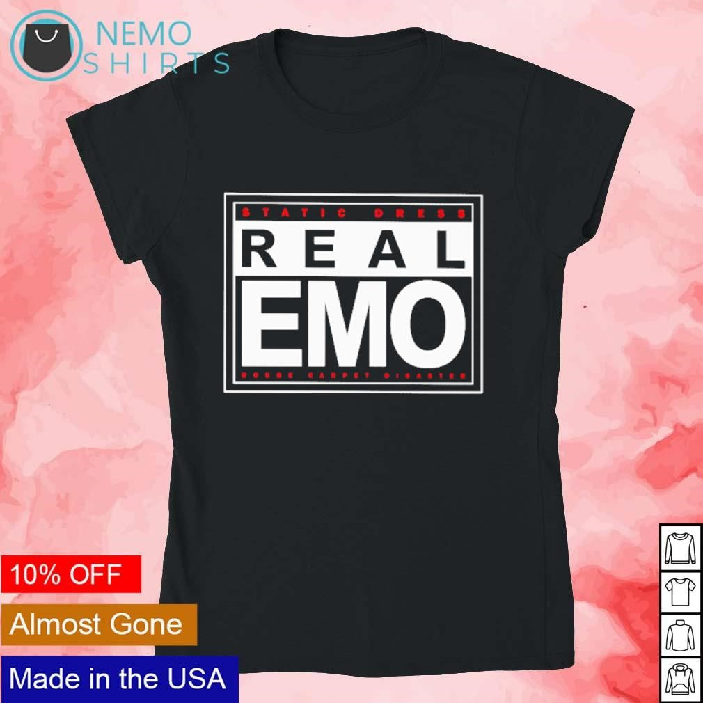 Static dress real emo rouge carpet disaster - Adult & Kids T-Shirts, Sweatshirts & Hoodies apparel design preview 4
