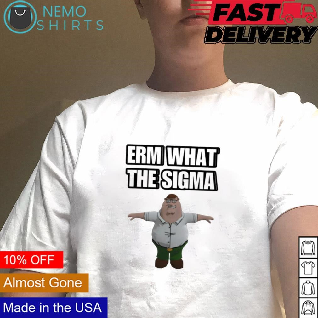Erm what the sigma Cringey - Adult & Kids T-Shirts, Sweatshirts & Hoodies apparel design preview 1