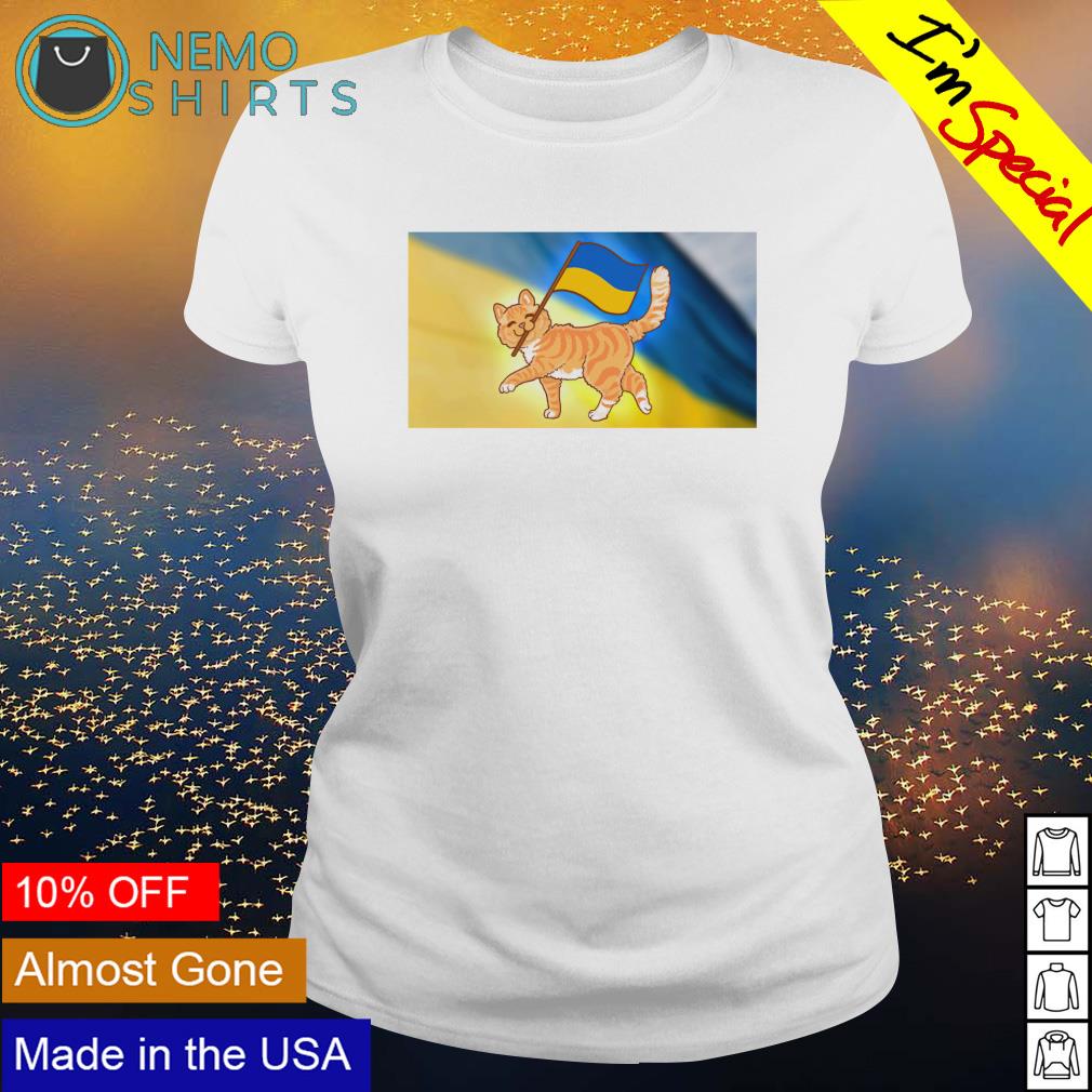 Cat Ukraine flag - Adult & Kids T-Shirts, Sweatshirts & Hoodies apparel design preview 3