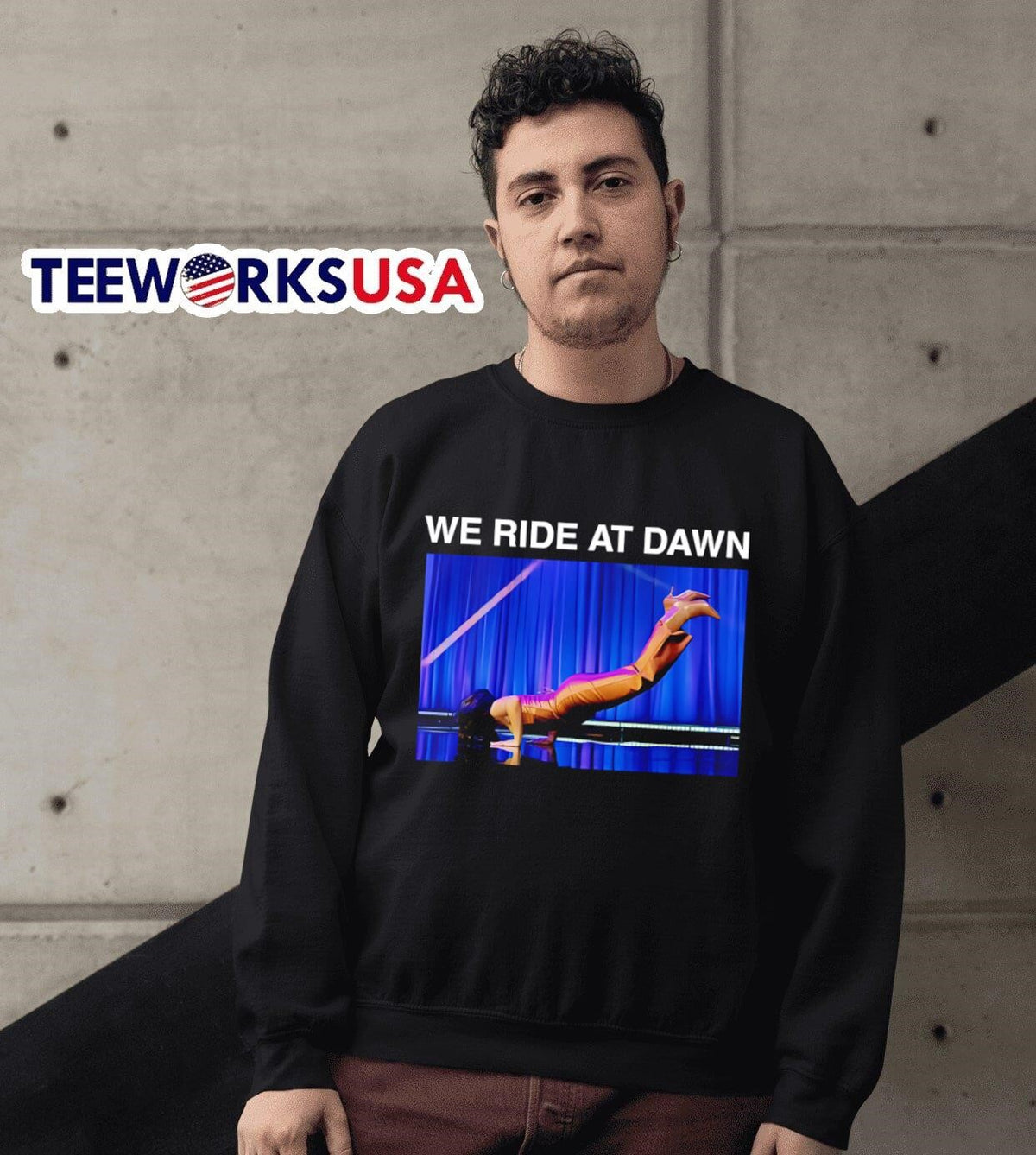 The Worm we ride at dawn - Adult & Kids T-Shirts, Sweatshirts & Hoodies apparel design preview 6