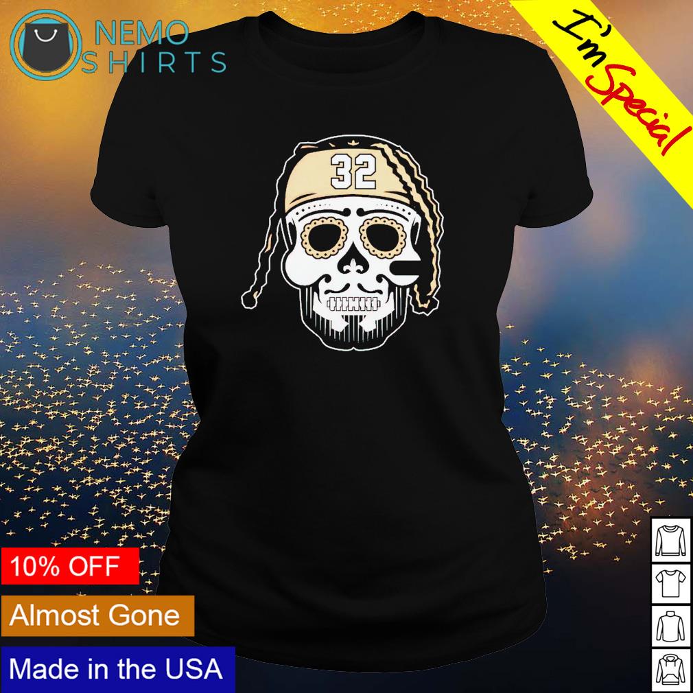 Tyrann Mathieu sugar skull - Adult & Kids T-Shirts, Sweatshirts & Hoodies apparel design preview 3