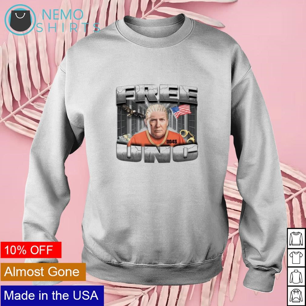 Free UNC 0045 Donald Trump - Adult & Kids T-Shirts, Sweatshirts & Hoodies apparel design preview 3