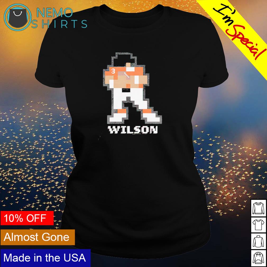 Russell Wilson 8-Bit - Adult & Kids T-Shirts, Sweatshirts & Hoodies apparel design preview 3