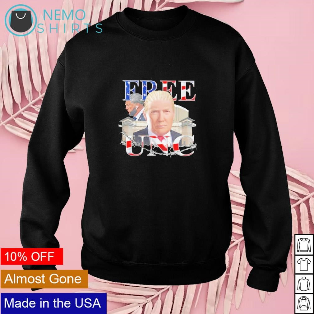 Trump free UNC - Adult & Kids T-Shirts, Sweatshirts & Hoodies apparel design preview 3