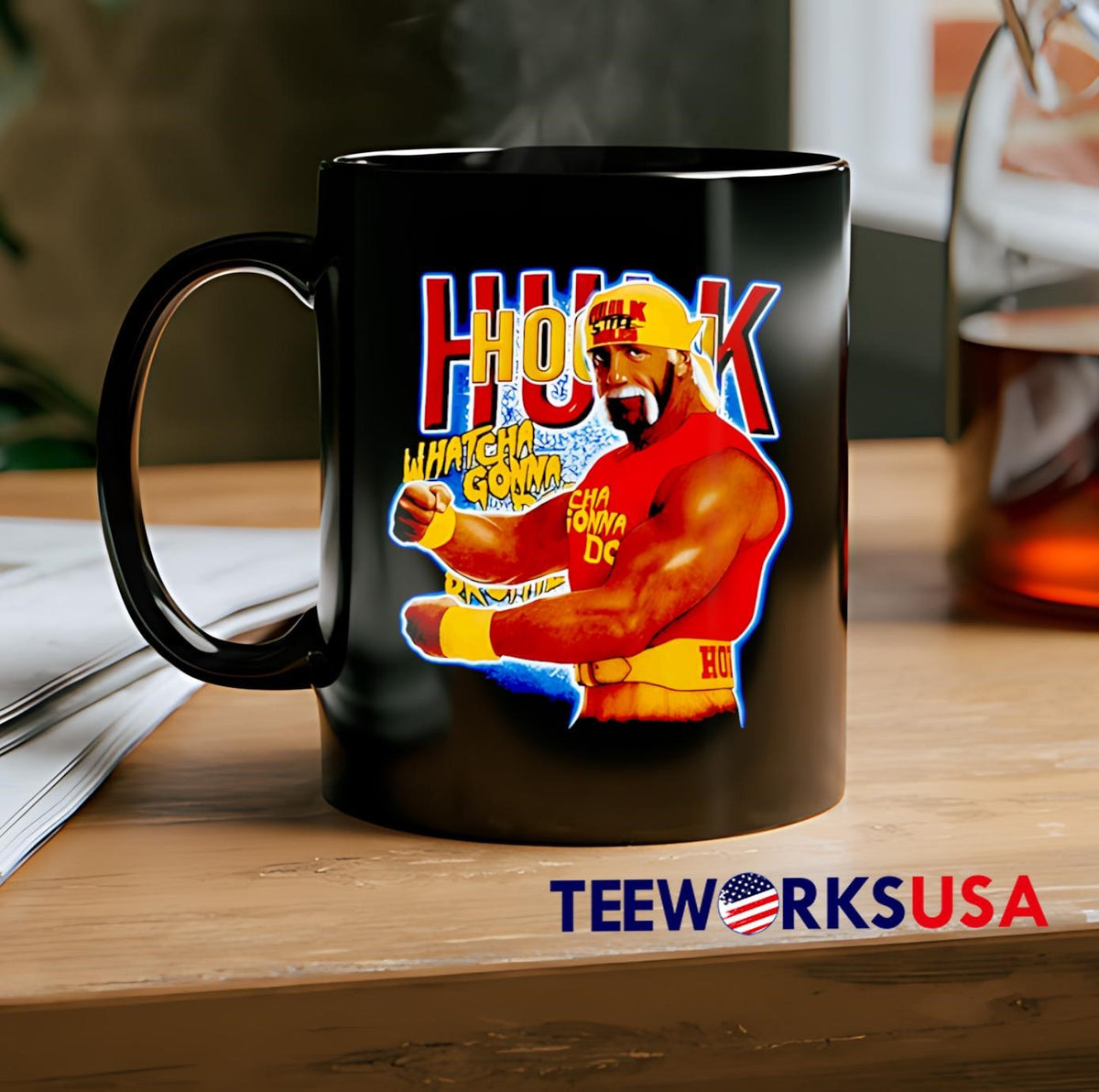 Vintage Hulk hogan rip - Adult & Kids T-Shirts, Sweatshirts & Hoodies apparel design preview 2