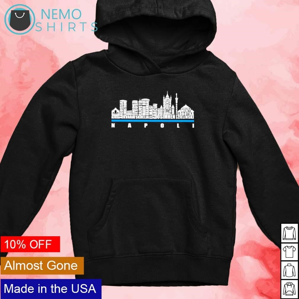 Napoli cityline names 2023 - Adult & Kids T-Shirts, Sweatshirts & Hoodies apparel design preview 2