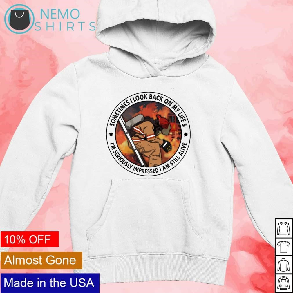 Sometimes I look back on my life and I'm seriously - Adult & Kids T-Shirts, Sweatshirts & Hoodies apparel design preview 2