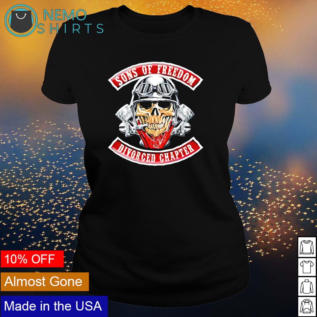 Sons of freedom divorced chapter - Adult & Kids T-Shirts, Sweatshirts & Hoodies apparel design preview 3