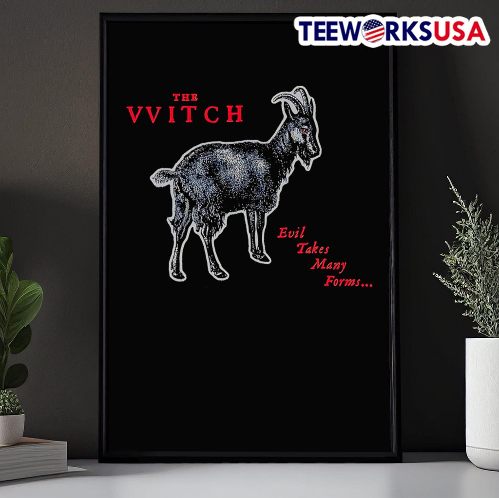 The witch evil takes many forms goat - Adult & Kids T-Shirts, Sweatshirts & Hoodies apparel design preview 5