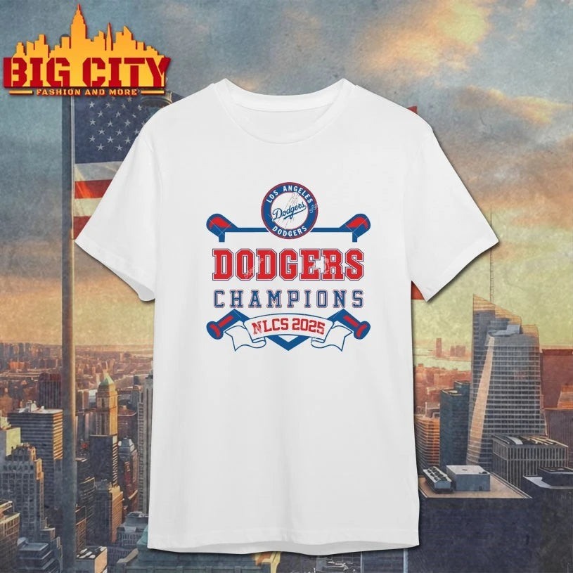 Los Angeles Dodgers Champions NLCS 2025 - Adult & Kids T-Shirts, Sweatshirts & Hoodies apparel design preview 1