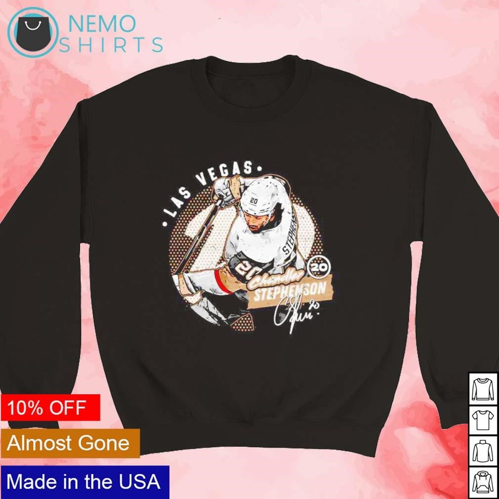 Las Vegas Chandler Stephenson ice hockey signature - Adult & Kids T-Shirts, Sweatshirts & Hoodies apparel design preview 3