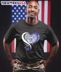 Fingerprint heart it's in my DNA Colorado Rockies - Adult & Kids T-Shirts, Sweatshirts & Hoodies apparel design preview 1