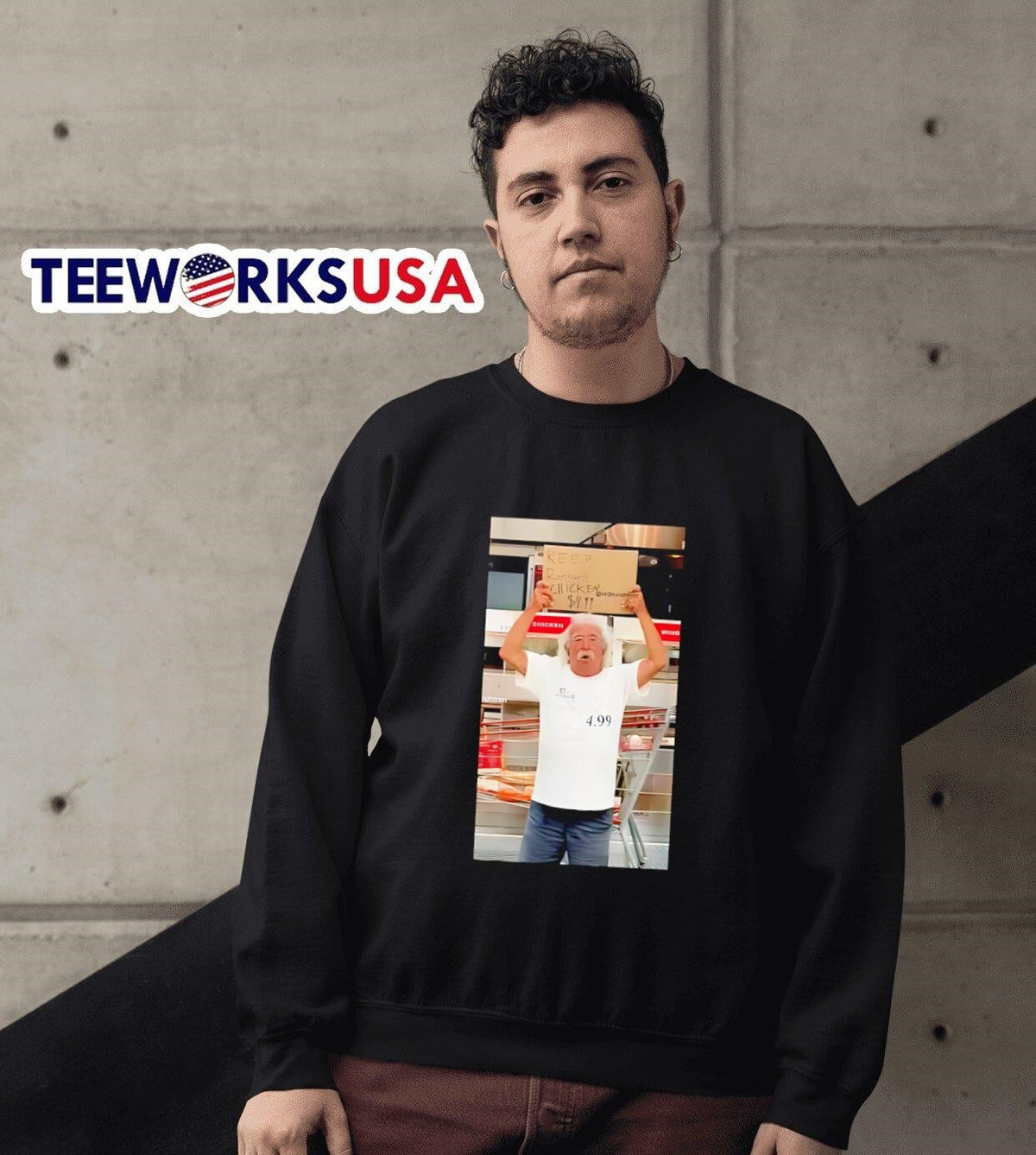 Costco Rotisserie Chicken - Adult & Kids T-Shirts, Sweatshirts & Hoodies apparel design preview 6