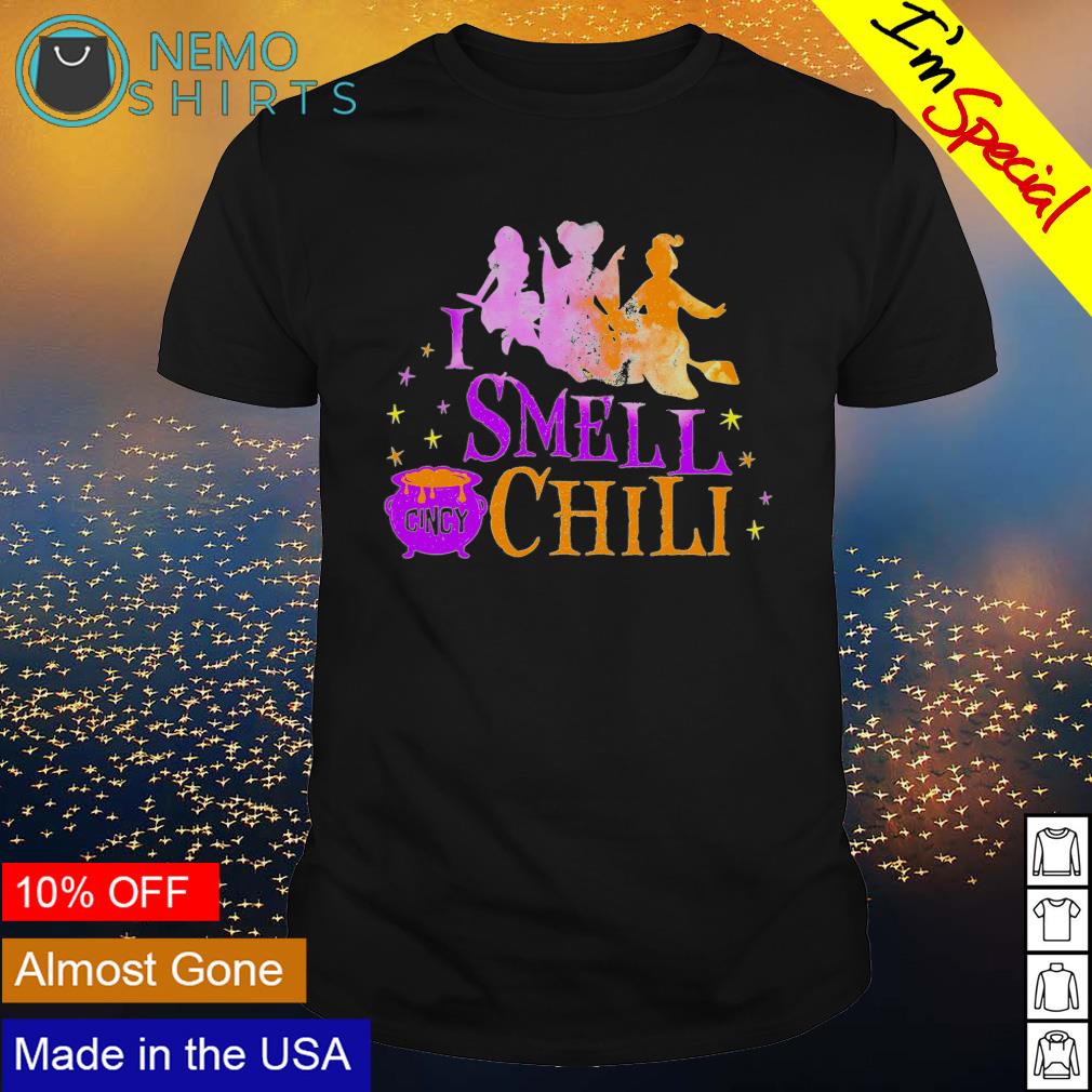 Cincinnati Hocus Pocus I smell chili Halloween - Adult & Kids T-Shirts, Sweatshirts & Hoodies apparel design preview 1