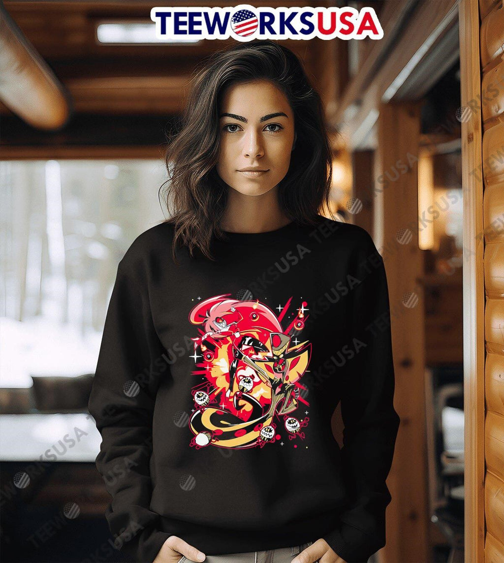 Hazbin Hotel Cherri Snake classic - Adult & Kids T-Shirts, Sweatshirts & Hoodies apparel design preview 6