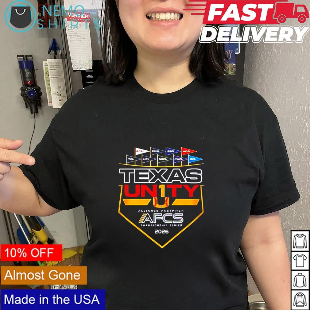 Texas UN1TY 2026 Alliance Fastpitch Championship - Adult & Kids T-Shirts, Sweatshirts & Hoodies apparel design preview 2