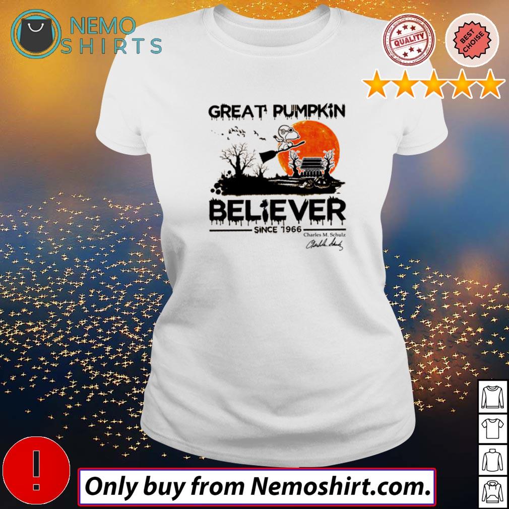 Snoopy great pumpkin believer since 1966 Halloween - Adult & Kids T-Shirts, Sweatshirts & Hoodies apparel design preview 3