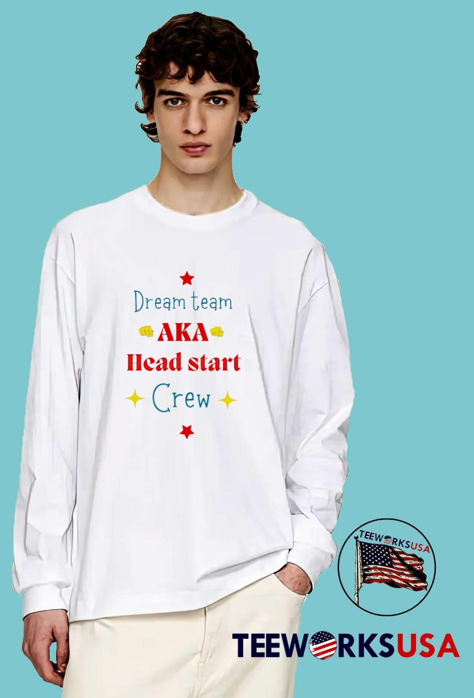 Dream team AKA Head start Crew - Adult & Kids T-Shirts, Sweatshirts & Hoodies apparel design preview 4