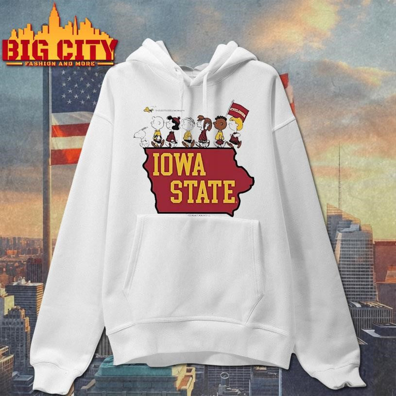 The Peanuts X Iowa State Gang - Adult & Kids T-Shirts, Sweatshirts & Hoodies apparel design preview 2