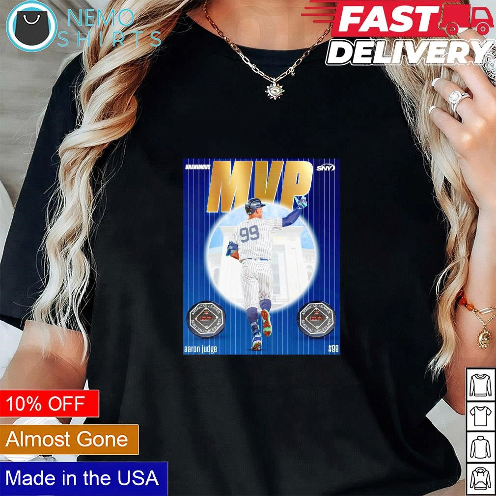 Aaron Judge 2024 American League MVP - Adult & Kids T-Shirts, Sweatshirts & Hoodies apparel design preview 1