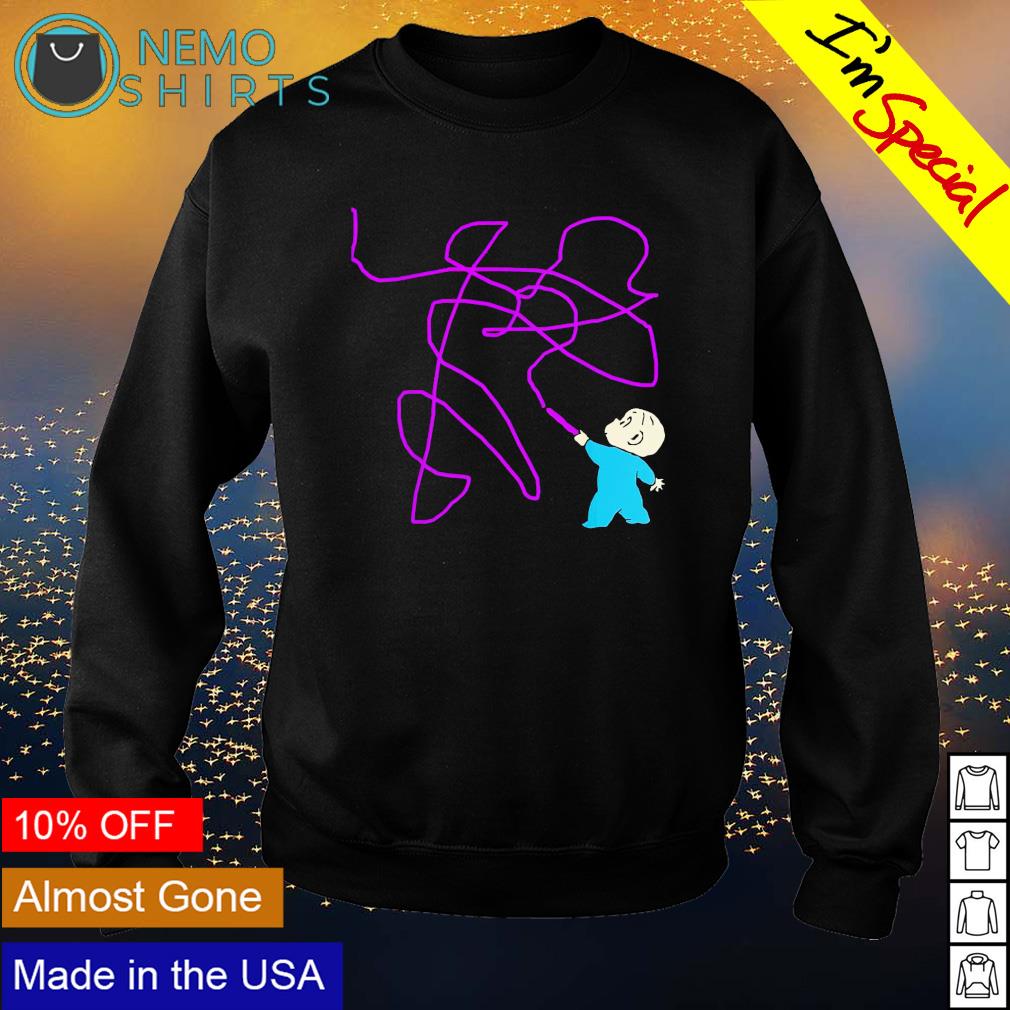 Harold and the purples crayon - Adult & Kids T-Shirts, Sweatshirts & Hoodies apparel design preview 4
