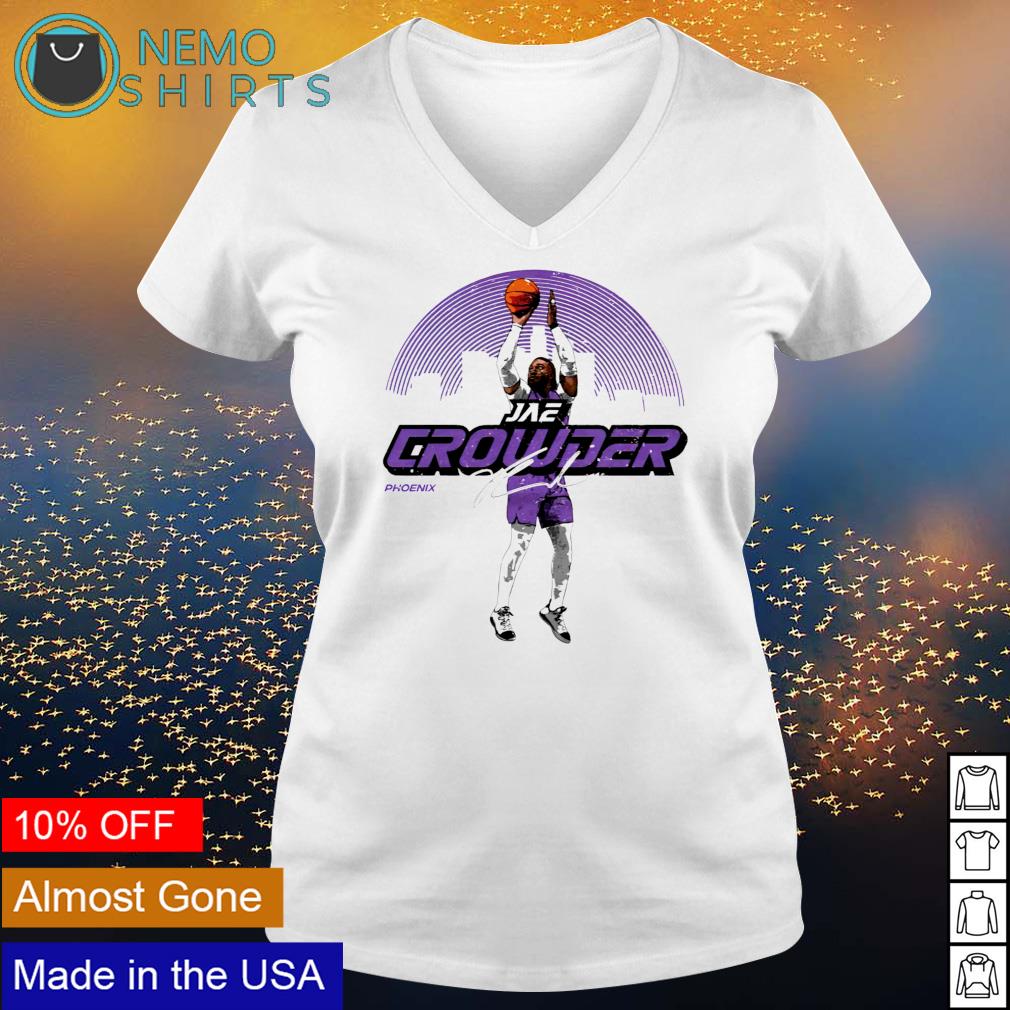 Phoenix Basketball Jae Crowder Skyline throw the ball - Adult & Kids T-Shirts, Sweatshirts & Hoodies apparel design preview 5