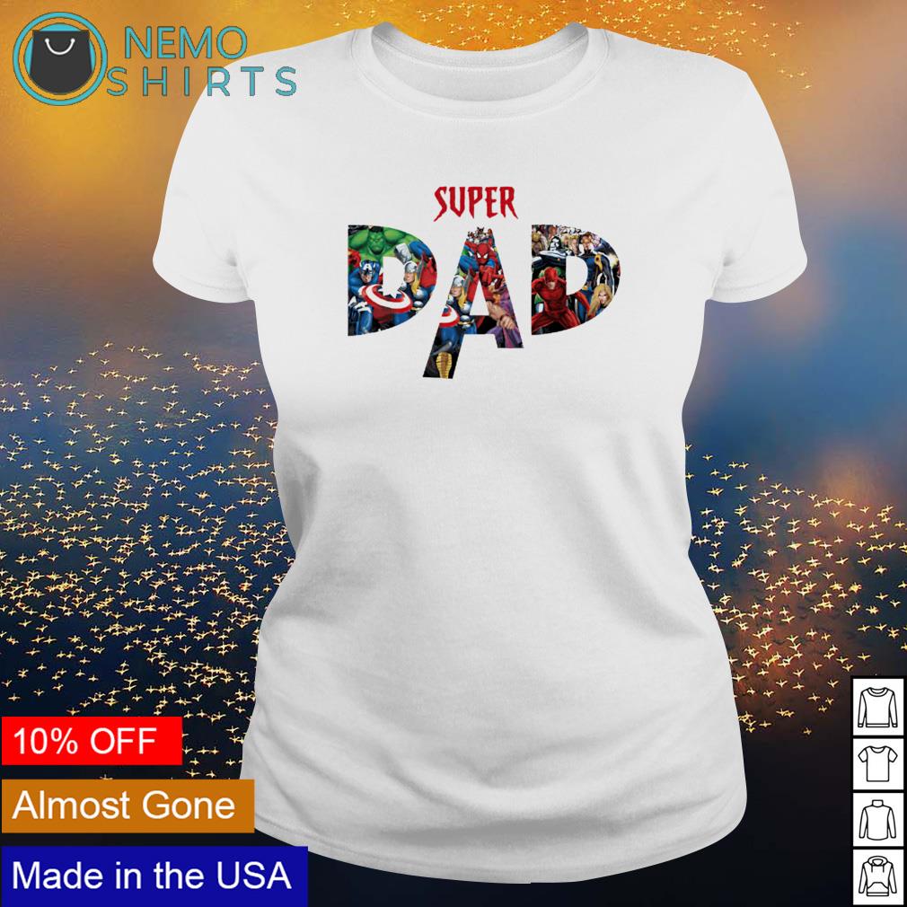 Superhero Super Dad - Adult & Kids T-Shirts, Sweatshirts & Hoodies apparel design preview 3