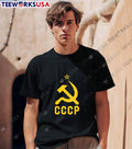 Jd Vance Wearing Cccp Social Communist Soviet - Adult & Kids T-Shirts, Sweatshirts & Hoodies apparel design preview 1
