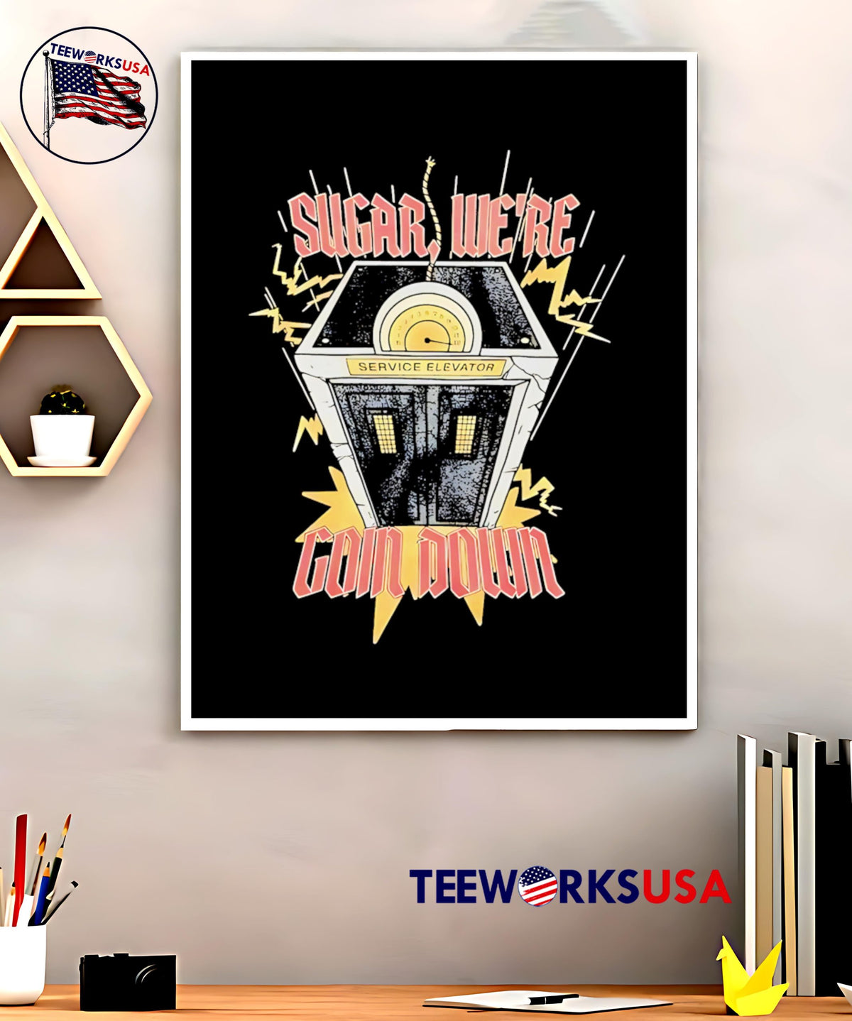 Sweet escape down the backstairs - Adult & Kids T-Shirts, Sweatshirts & Hoodies apparel design preview 5