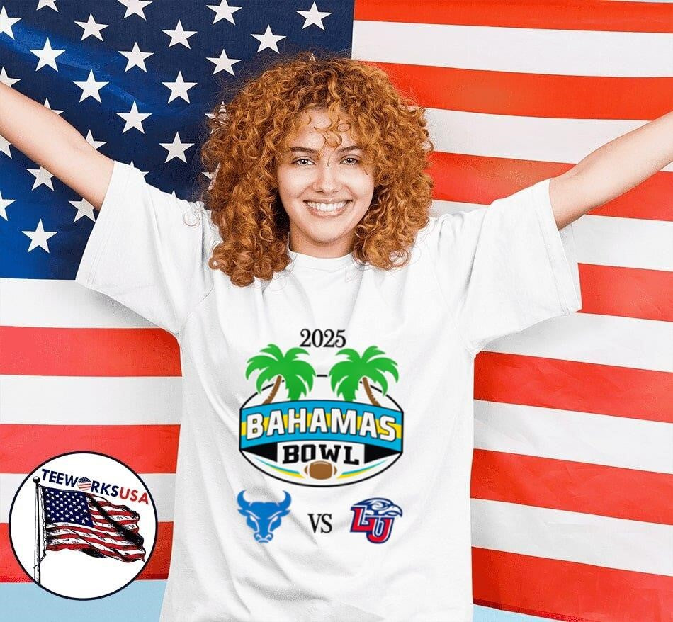 2025 Bahamas Bowl Buffalo Bulls vs Liberty Flames - Adult & Kids T-Shirts, Sweatshirts & Hoodies apparel design preview 7