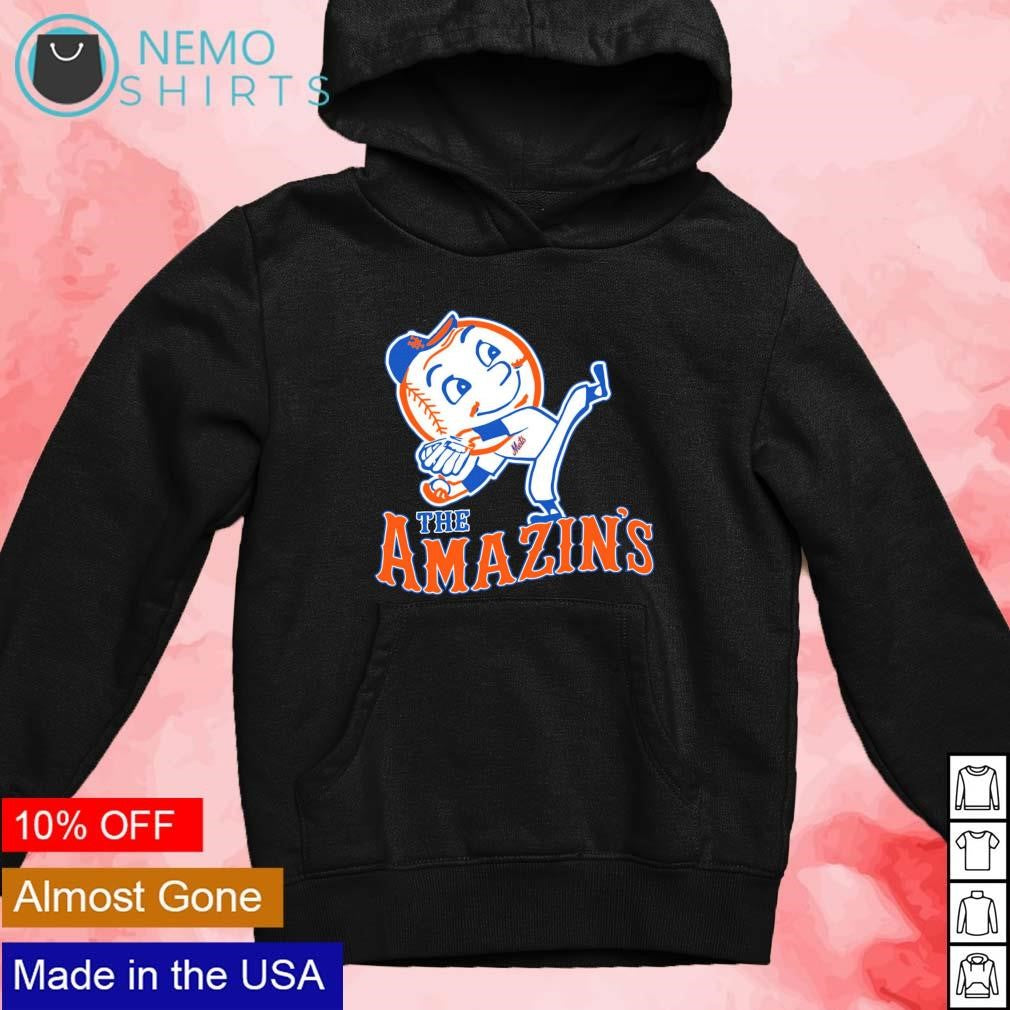 The amazin's New York Mets baseball - Adult & Kids T-Shirts, Sweatshirts & Hoodies apparel design preview 4