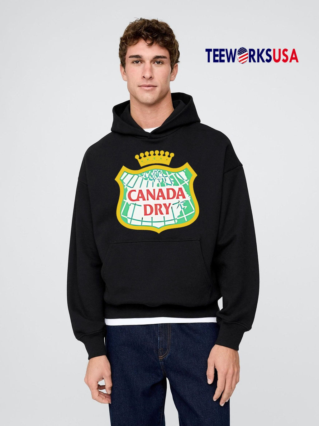 Canada Dry Ginger Ale - Adult & Kids T-Shirts, Sweatshirts & Hoodies apparel design preview 2