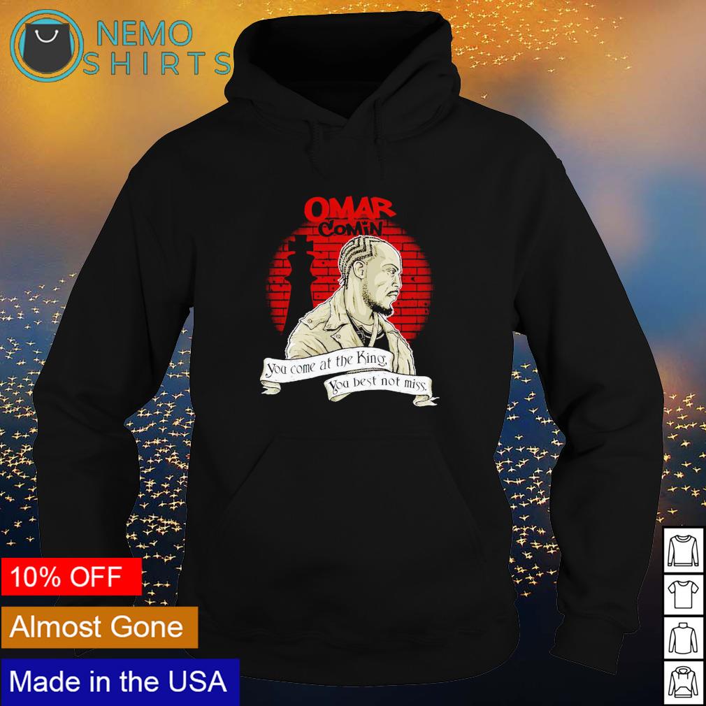 Michael K. Williams omar comin you come at the king - Adult & Kids T-Shirts, Sweatshirts & Hoodies apparel design preview 2