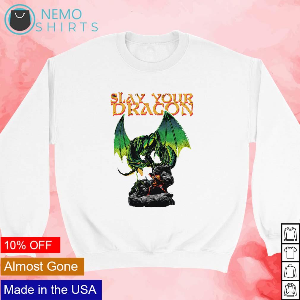 Slay your dragon - Adult & Kids T-Shirts, Sweatshirts & Hoodies apparel design preview 3