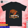 The peanuts just a girl who loves fall and Orioles - Adult & Kids T-Shirts, Sweatshirts & Hoodies apparel design preview 1